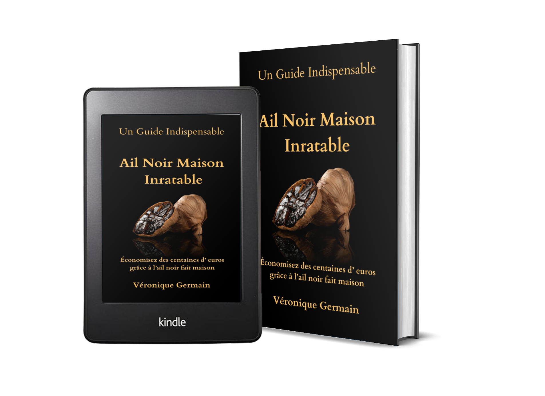 mock up livre-fr livre et kindle